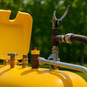 Заправка газгольдеров в Белоусово